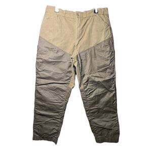 Vintage Hunting Pants Trousers 32x27 80s Double Knee Talon Zip Mens Straight